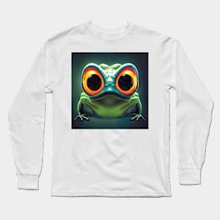 Cute Frog Art Long Sleeve T-Shirt